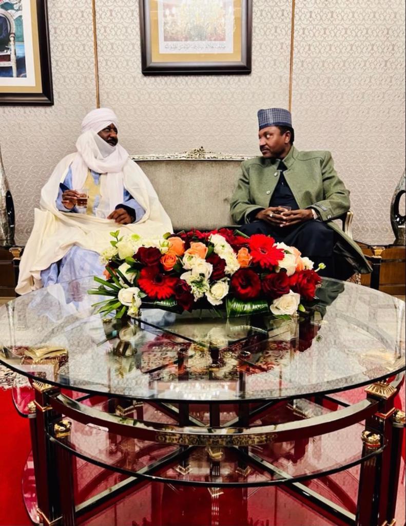 Former Emir Sanusi Lamido visits the Kingdom of Morocco